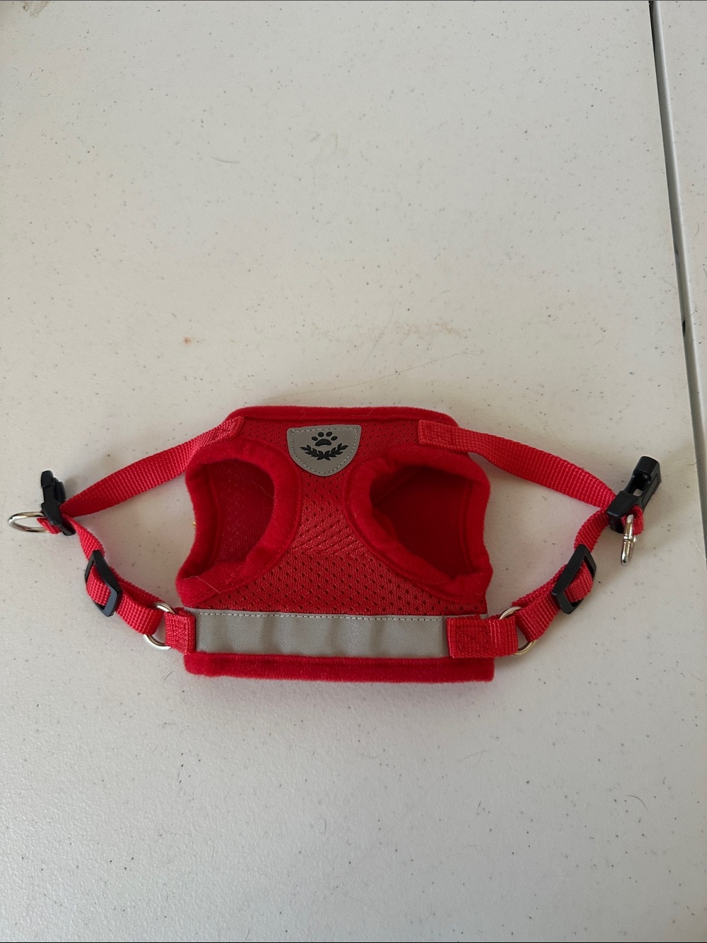Zunea Red Reflective Dog Harness Size XS Adjustable No-Pull Pet Harness